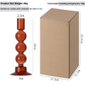 Household Transparent Borosilicate Glass Candle Holder