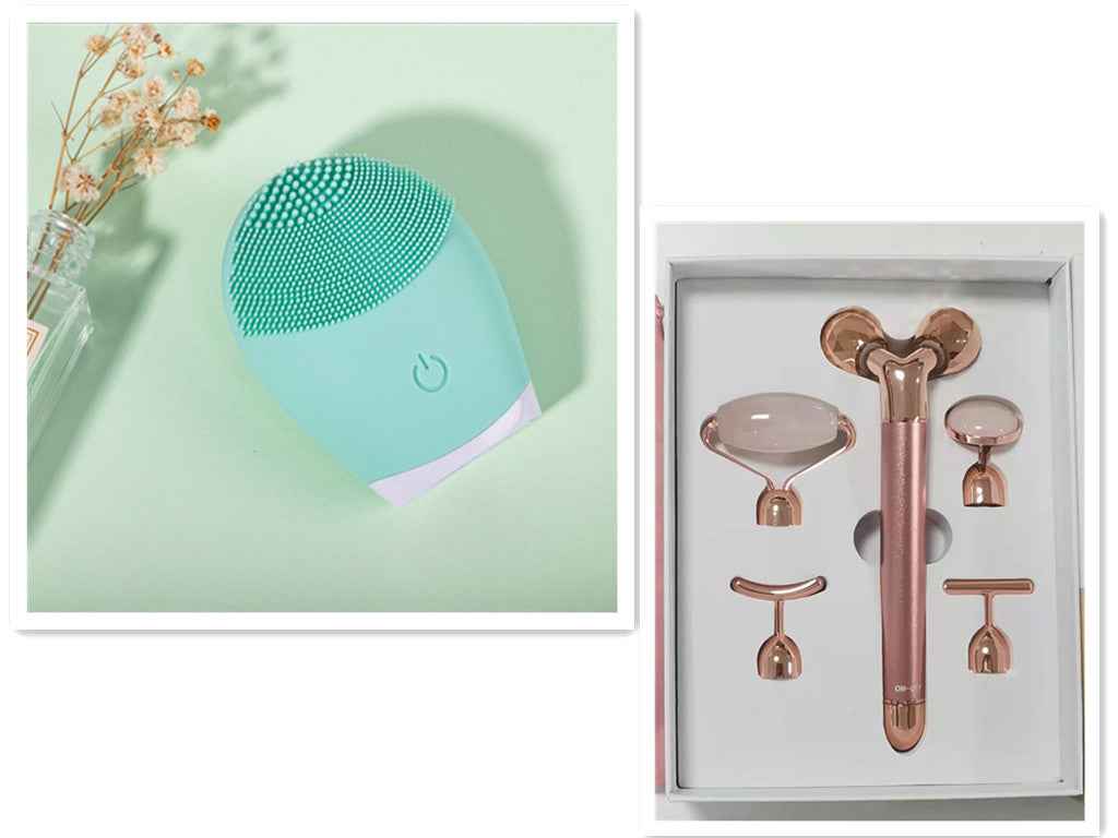 Electric Ultrasonic Silicone Facial Cleanser