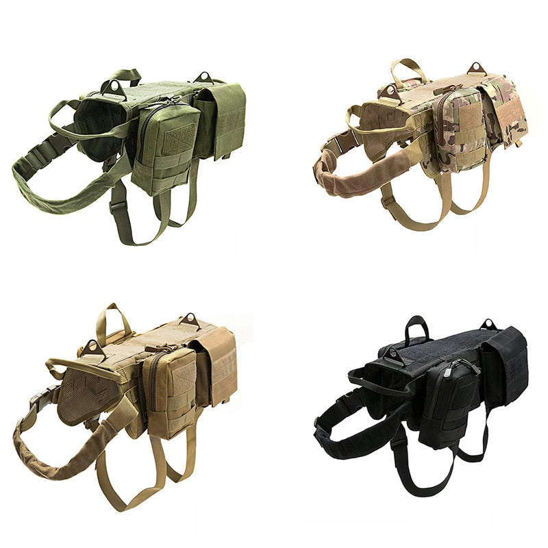 Tactical Military Dog Harness - Firebrands