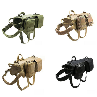 Tactical Military Dog Harness - Firebrands