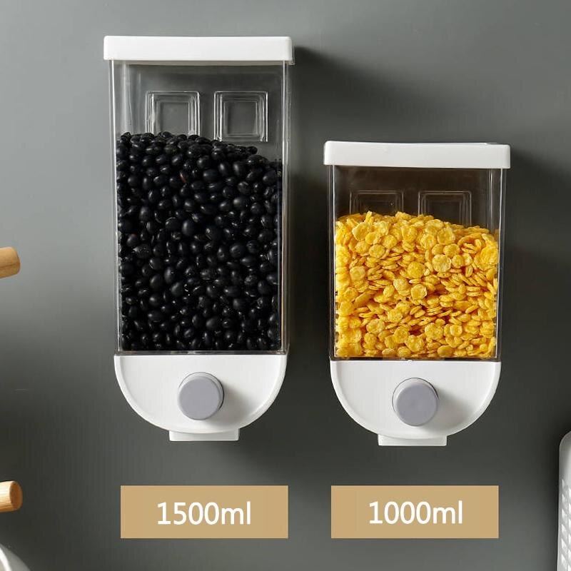 Wall-Mounted Kitchen Multi-Grain Sealed Jars - Firebrands