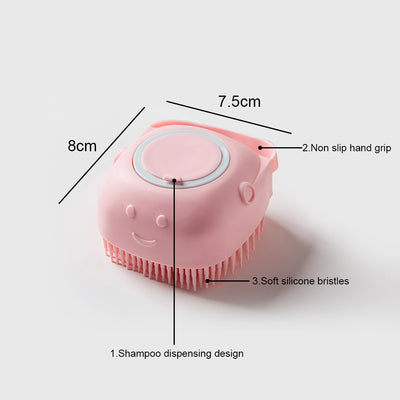 Soft Silicone Dog Brush - Firebrands