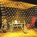 Net Mesh Solar Fairy Lights for Outdoor Decor and Ambiance