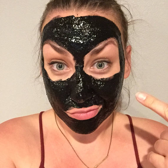 VEGAN activated charcoal peel off mask - Firebrands