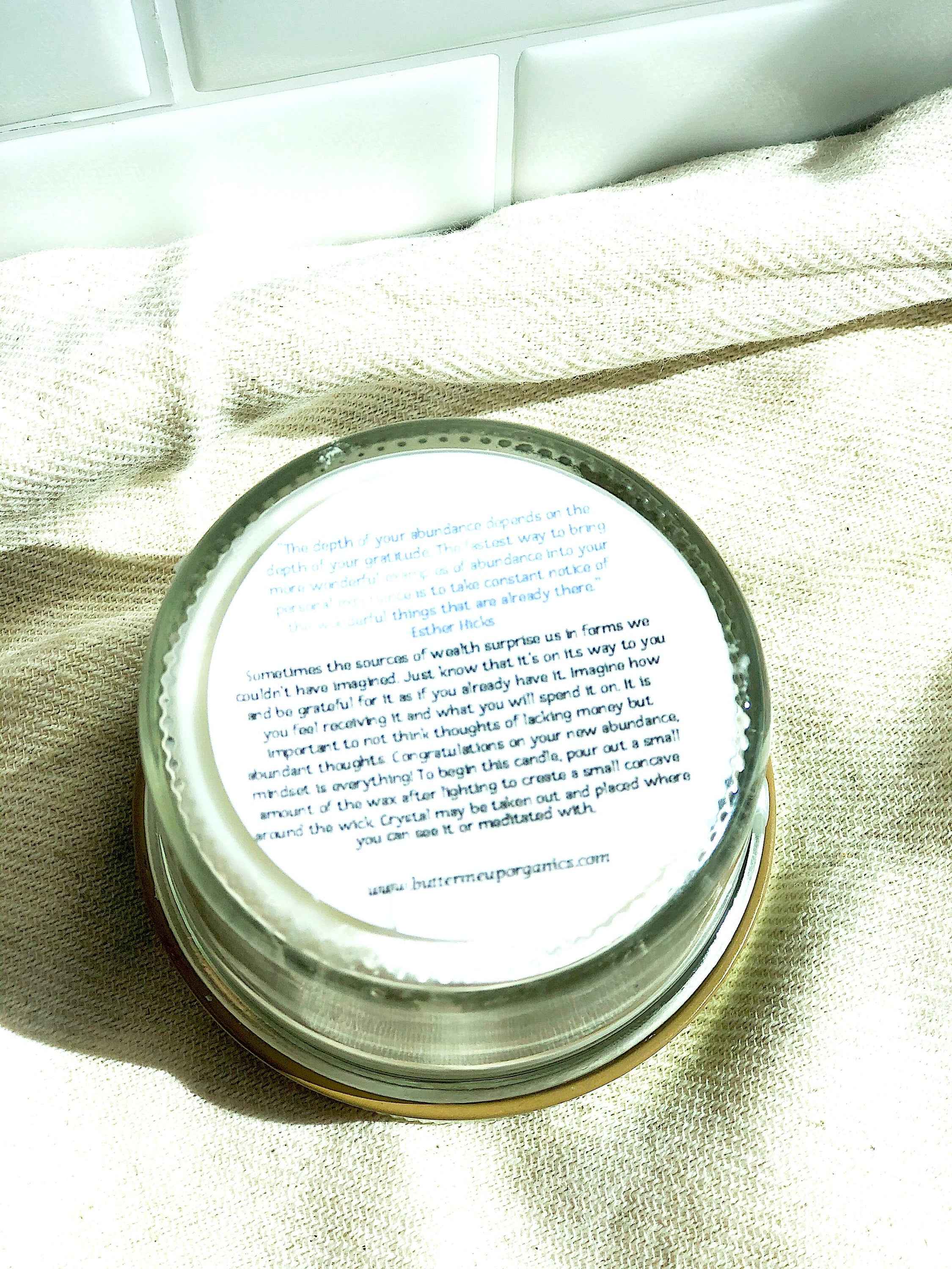 Hand Poured Abundance Candle