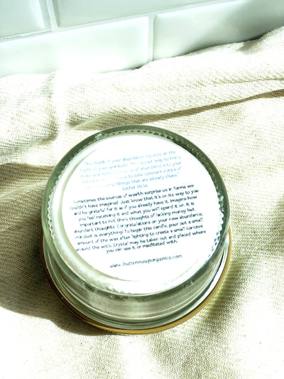 Abundance Candle / Ritual Candle / Intention Candle / Hand Poured - Firebrands