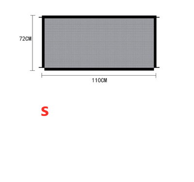 Black Foldable Protection Pet Safety Gate - Firebrands
