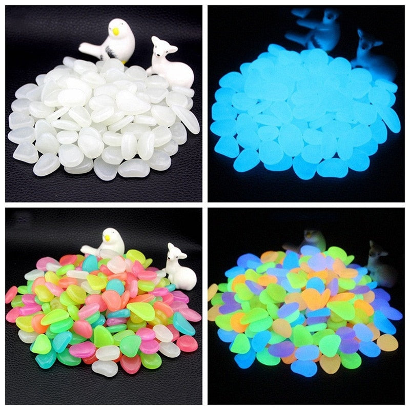 Glow in the Dark Garden Pebbles - Firebrands