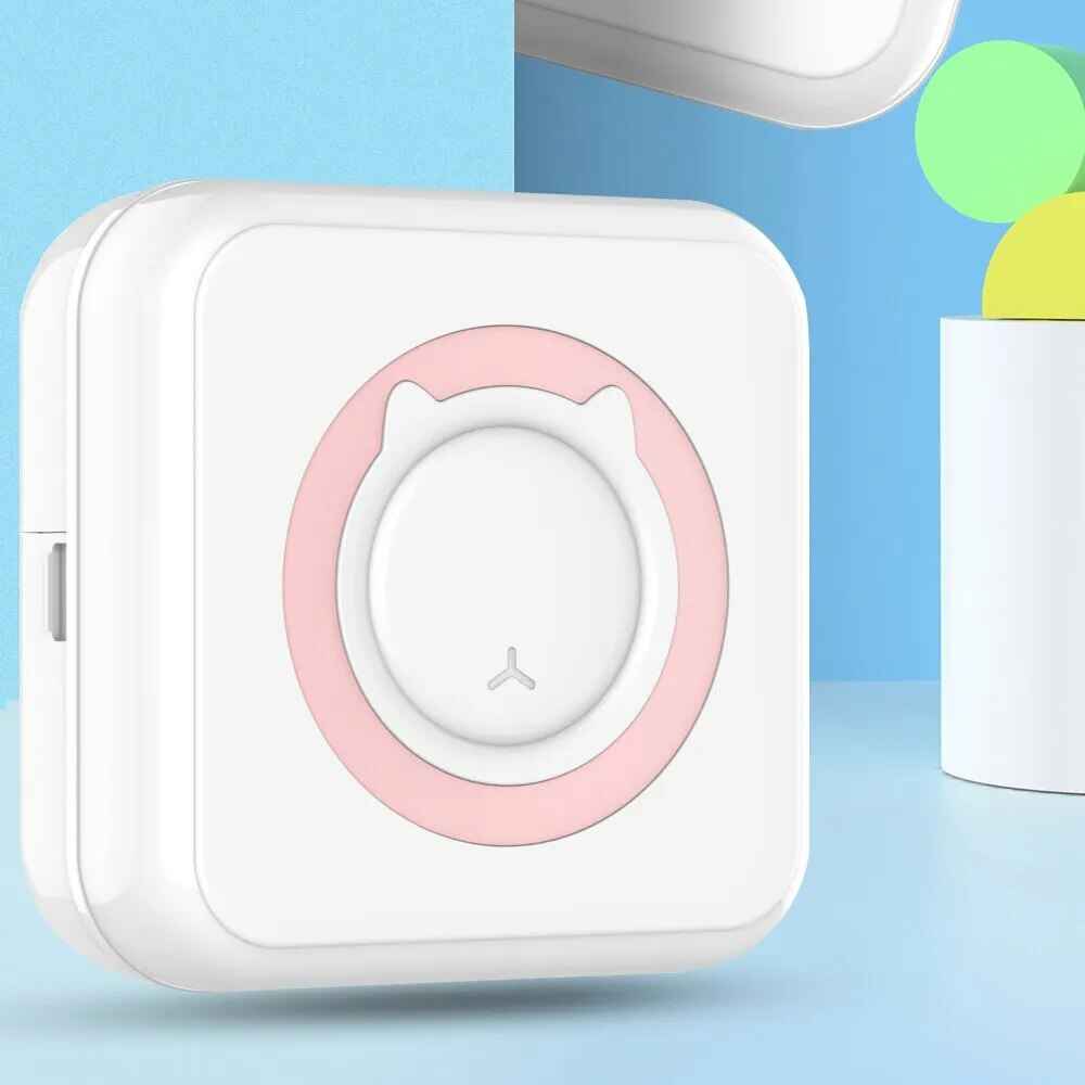 Mini Portable Thermal Printer for Easy Portable Sticker Printing