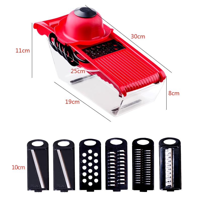 Multifunction 6 Blades Kitchen Slicer - Firebrands