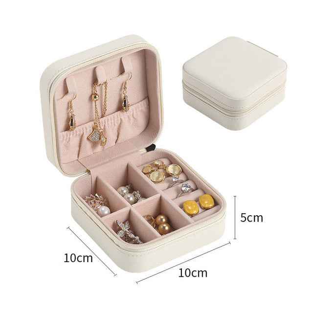 Jewelry Zipper Storage Box for Organizing Your Precious Accessories