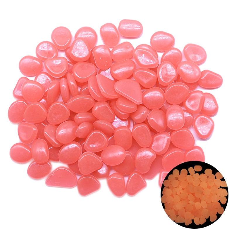 Glow in the Dark Garden Pebbles - Firebrands
