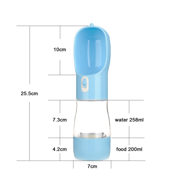 Pet Dog Water Bottle Feeder - Firebrands
