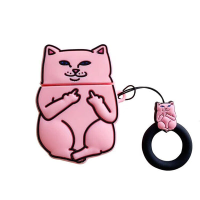 Cartoon Cat AirPods Case - Firebrands