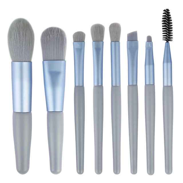 8Pcs Makeup Brushes Set for Flawless Application