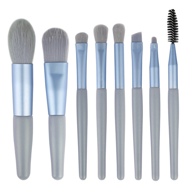8Pcs Makeup Brushes Set - Firebrands