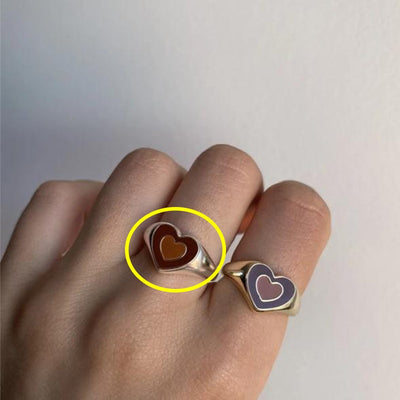 Creative Love Heart Ring - Firebrands