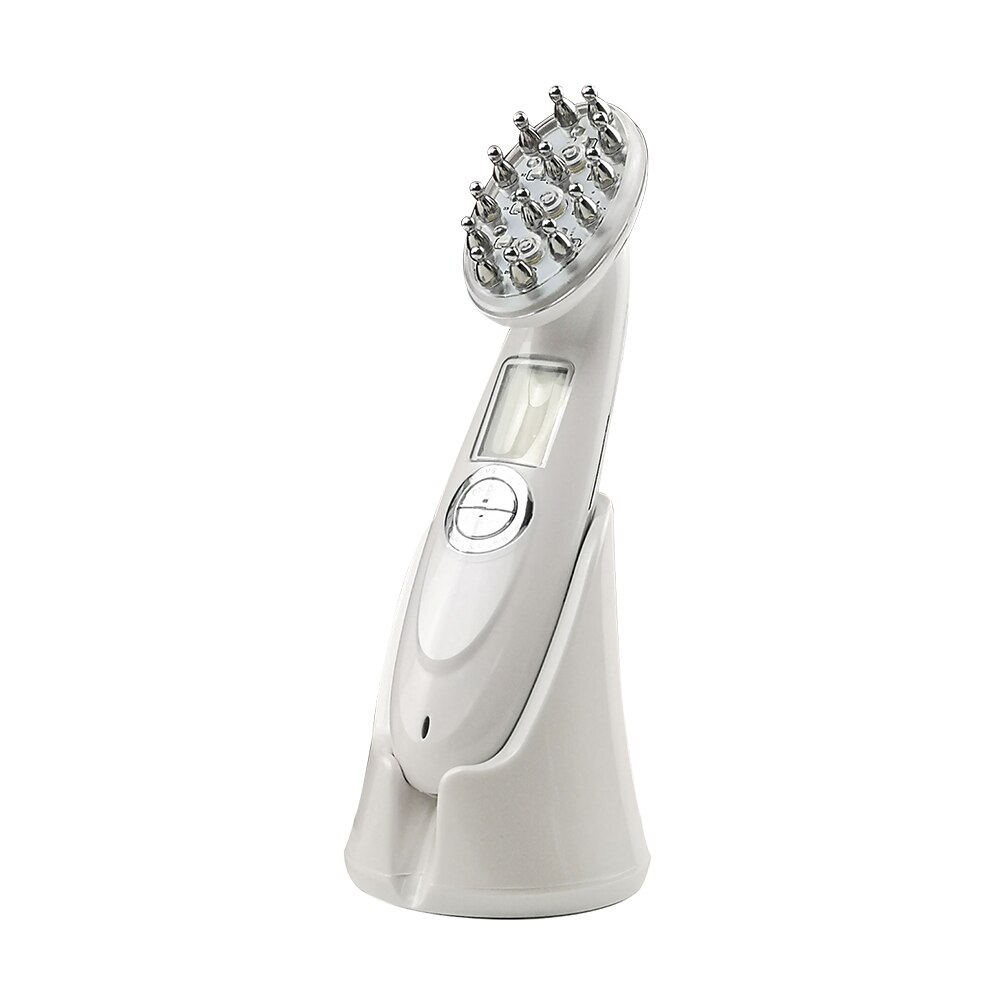 Electric Laser Hair Growth Comb Infrared EMS RF Vibration Massager Microcurrent Hair Care Hair Loss Treatment Hair Regrowth - Firebrands