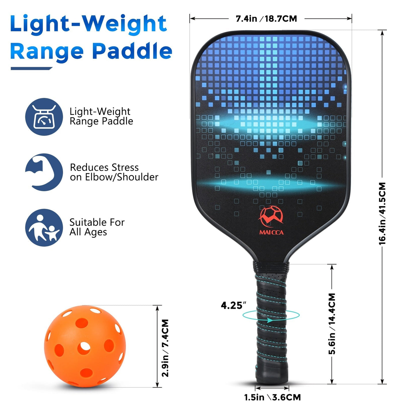 Pickleball Paddle Set - Firebrands