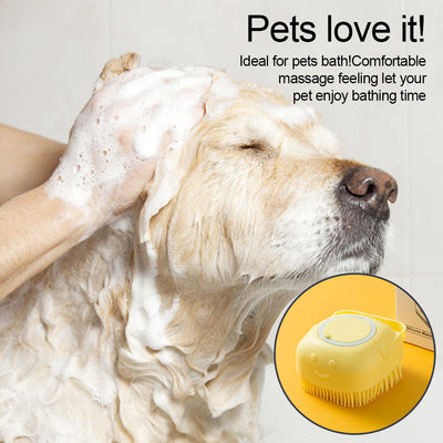Soft Silicone Dog Brush - Firebrands