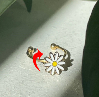 Fidget Spinner Rotatable Ring For Women - Firebrands