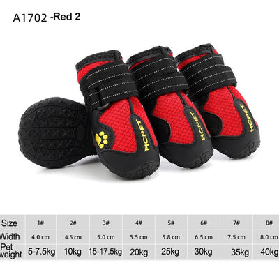 Waterproof Reflective Dog Boots - Firebrands