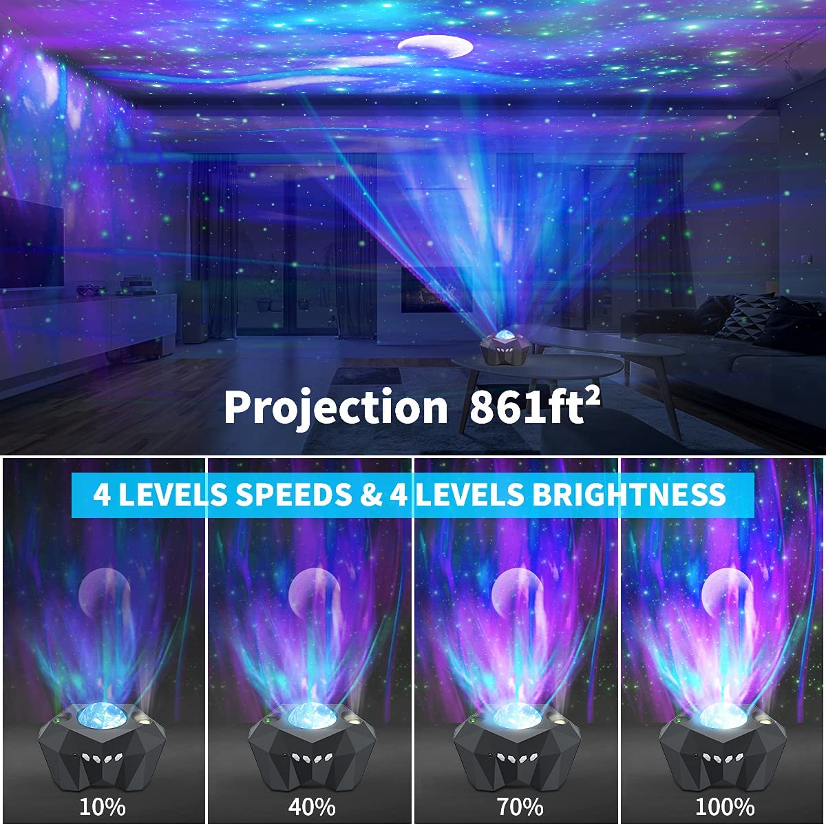 Northern Lights Star Projector - Firebrands