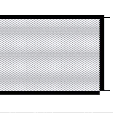 Black Foldable Protection Pet Safety Gate - Firebrands