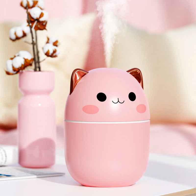 Cute Cat Humidifier for a Cozy Home Environment