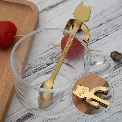 STAINLESS STEEL CAT TEASPOONS - Firebrands