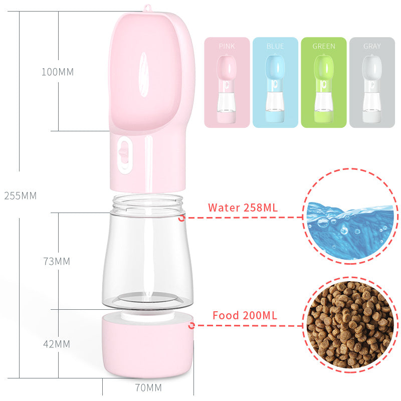 Pet Dog Water Bottle Feeder - Firebrands