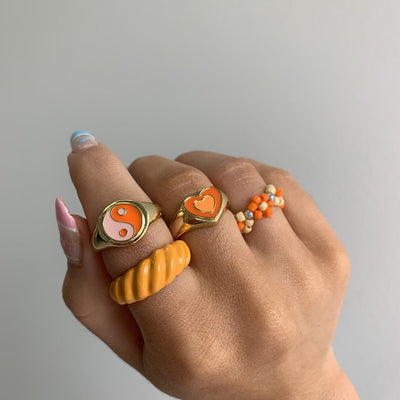 Creative Love Heart Ring - Firebrands