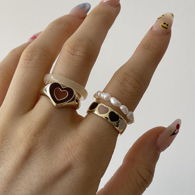 Creative Love Heart Ring - Firebrands